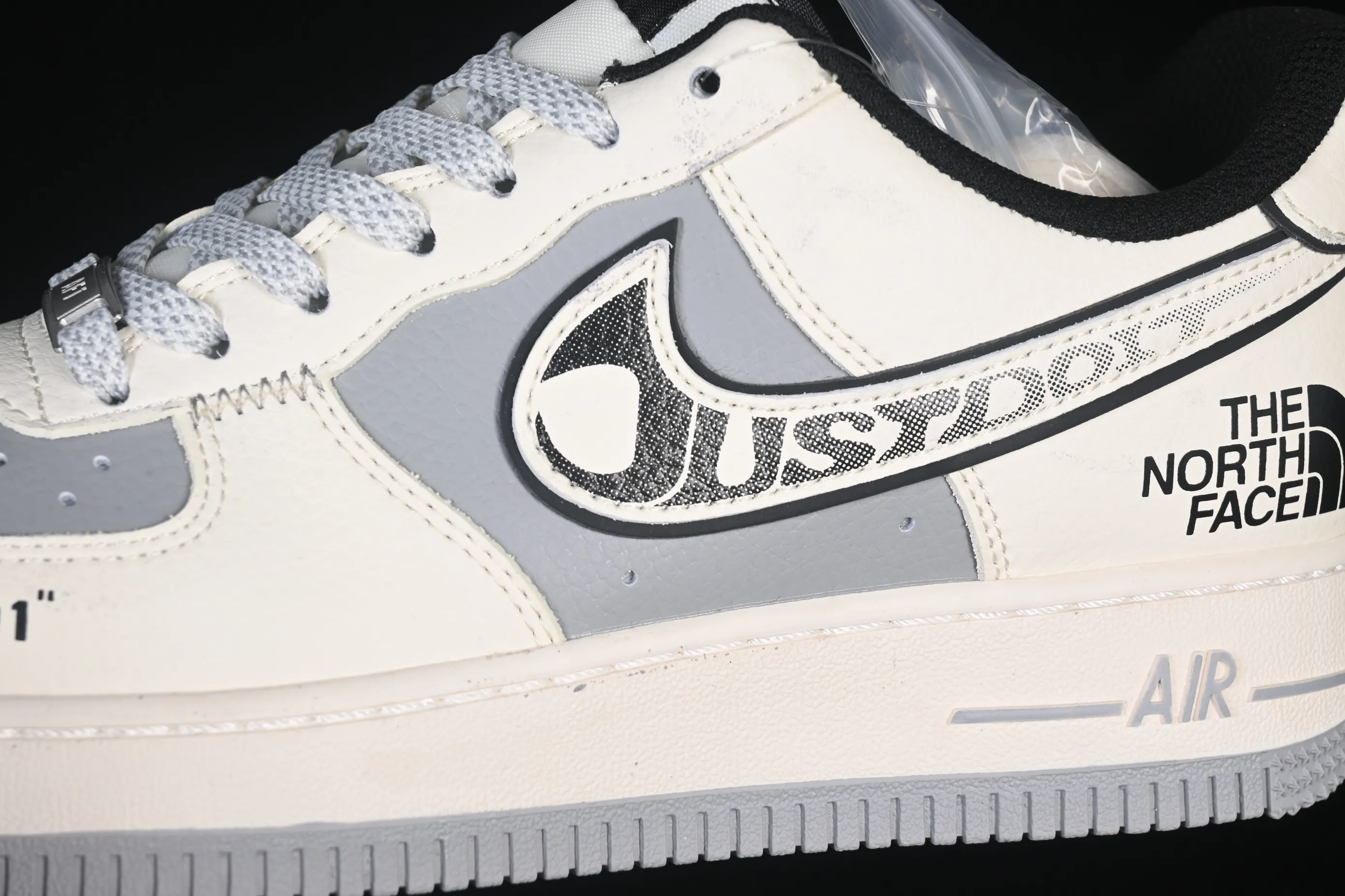 All categories Nk Air Force 1 Air Force series Nk Air Force 1 Low Air Force low top Nike Air Force 1'07 Low North Face joint beige black gray Air Force 1 low top casual sneakers JP8028-066